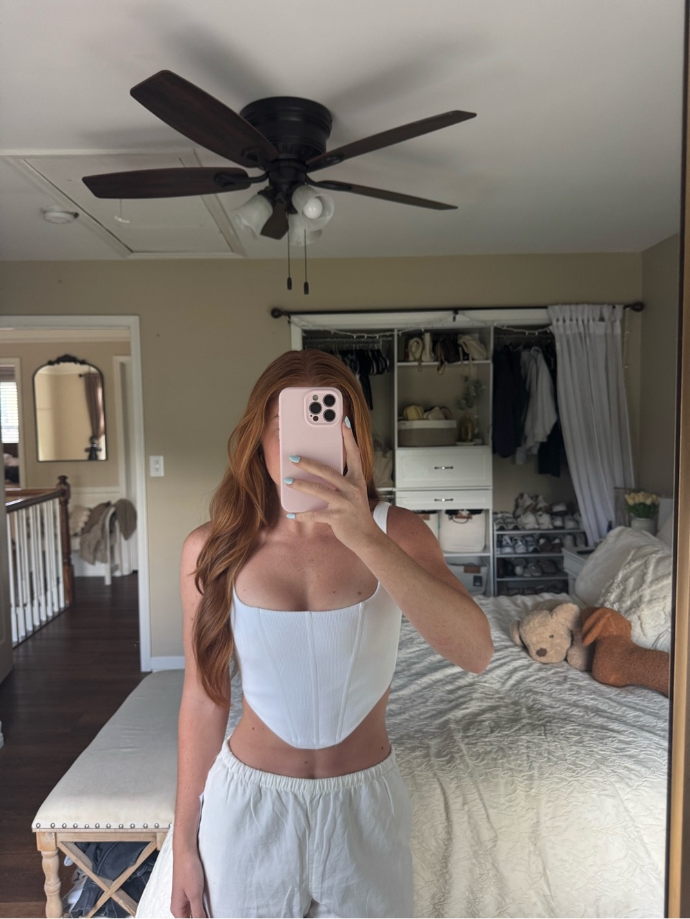 White Princess Polly Corset Top